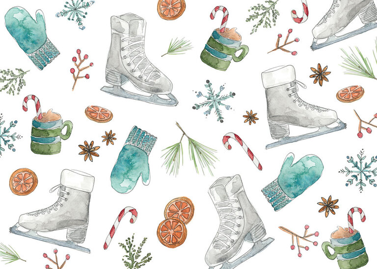 STÉPHANIE RENIÈRE STÉPHANIE RENIÈRE - MINI CARTE DE SOUHAITS - BLANCHE M