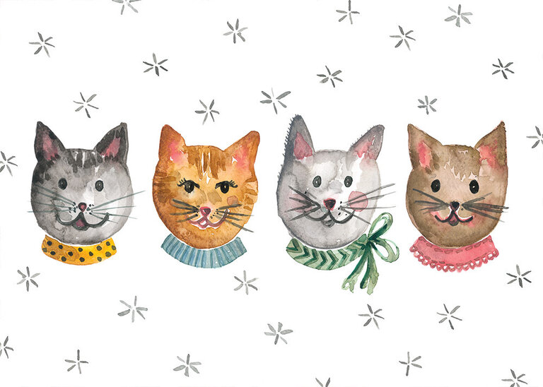 STÉPHANIE RENIÈRE STÉPHANIE RENIÈRE - MINI CARTE DE SOUHAITS - CHANELLE M