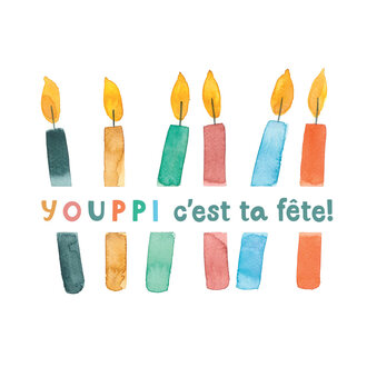 STÉPHANIE RENIÈRE MINI CARTE DE SOUHAITS - FELIX 1M