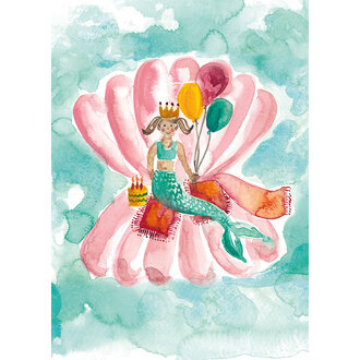 STÉPHANIE RENIÈRE MINI CARTE DE SOUHAITS - OCEANE M