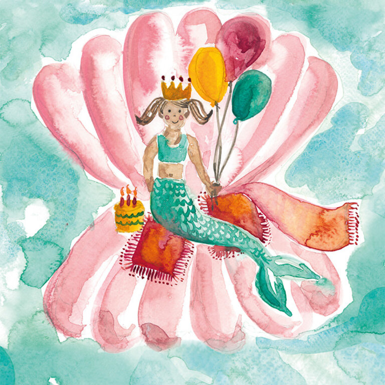 STÉPHANIE RENIÈRE MINI CARTE DE SOUHAITS - OCEANE M