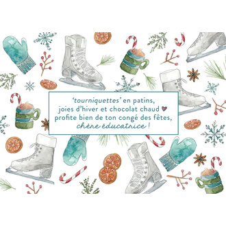 STÉPHANIE RENIÈRE CARTE DE SOUHAITS - BLANCHE 03