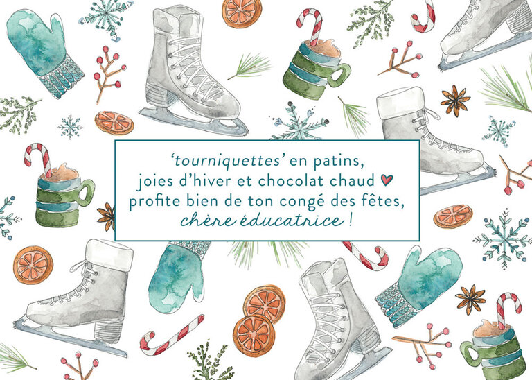 STÉPHANIE RENIÈRE CARTE DE SOUHAITS - BLANCHE 03