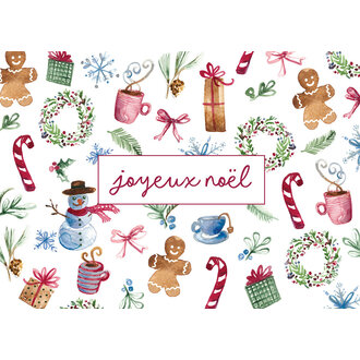 STÉPHANIE RENIÈRE CARTE DE SOUHAITS - NOELLA 01