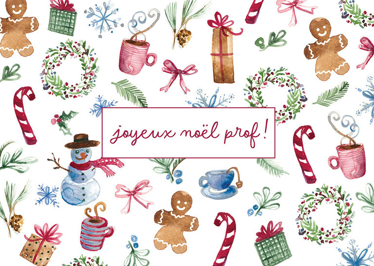 STÉPHANIE RENIÈRE CARTE DE SOUHAITS - NOELLA 03