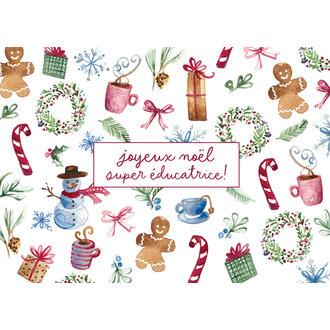 STÉPHANIE RENIÈRE CARTE DE SOUHAITS - NOËLLA 04