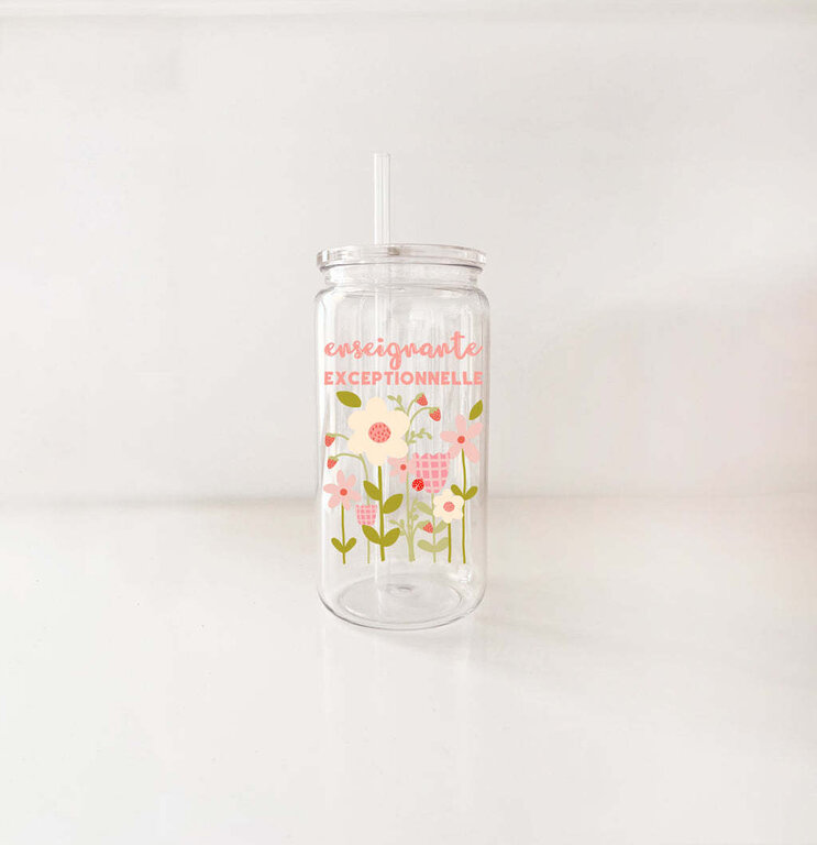 MÖMY MÖMY - VERRE 16 OZ PLASTIQUE - ENSEIGNANTE EXCEPTIONELLE