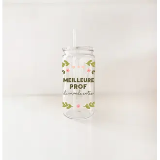 MÖMY MÖMY - VERRE 16 OZ PLASTIQUE - MEILLEURE PROF DU MONDE ENTIER