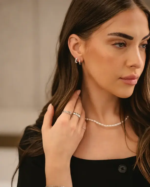 SOHA BOUCLES D'OREILLES CATERINA - ARGENT