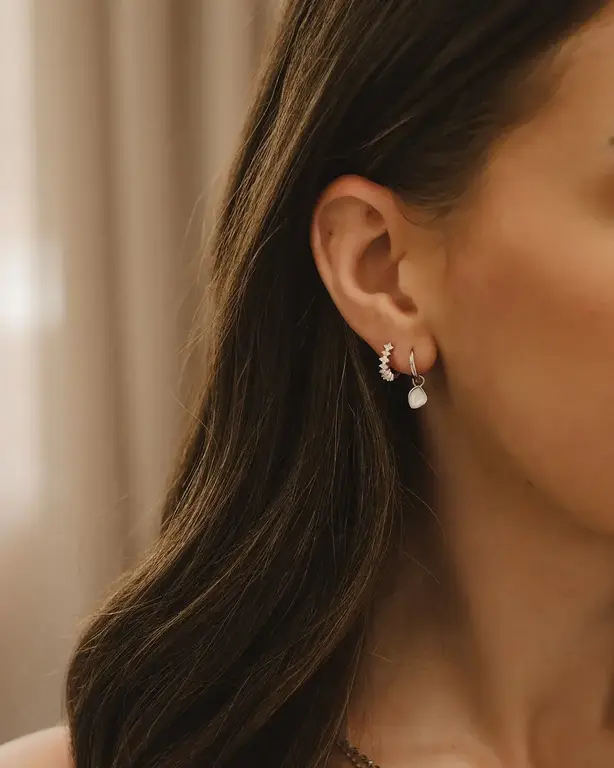 SOHA BOUCLES D'OREILLES CÉLIA - ARGENT