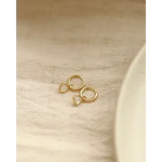 SOHA SOHA - BOUCLES D'OREILLES CÉLIA - VERMEIL