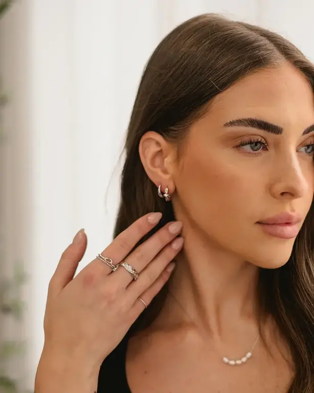 SOHA BOUCLES D'OREILLES NOA - ARGENT