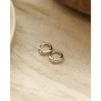 SOHA BOUCLES D'OREILLES NOA - ARGENT