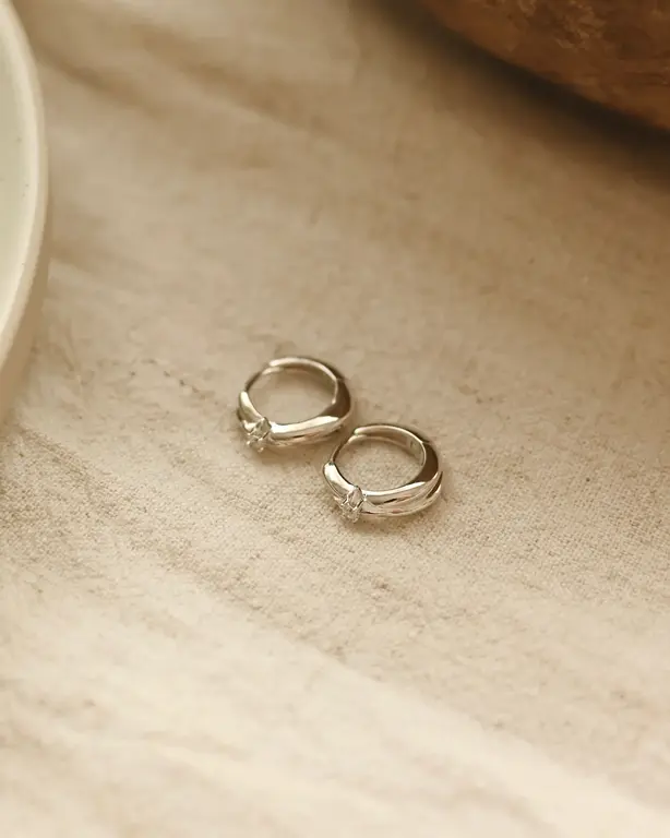 SOHA BOUCLES D'OREILLES NOA - ARGENT