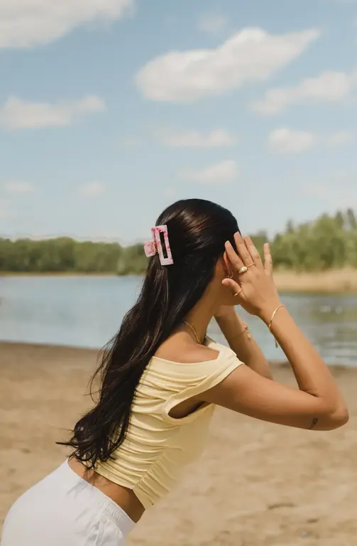 SOHA DEMI-PINCE À CHEVEUX - ROSLYN