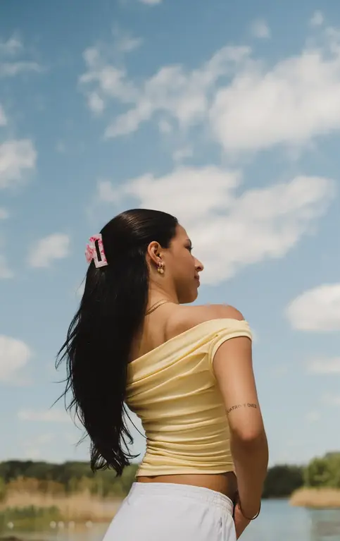 SOHA DEMI-PINCE À CHEVEUX - ROSLYN