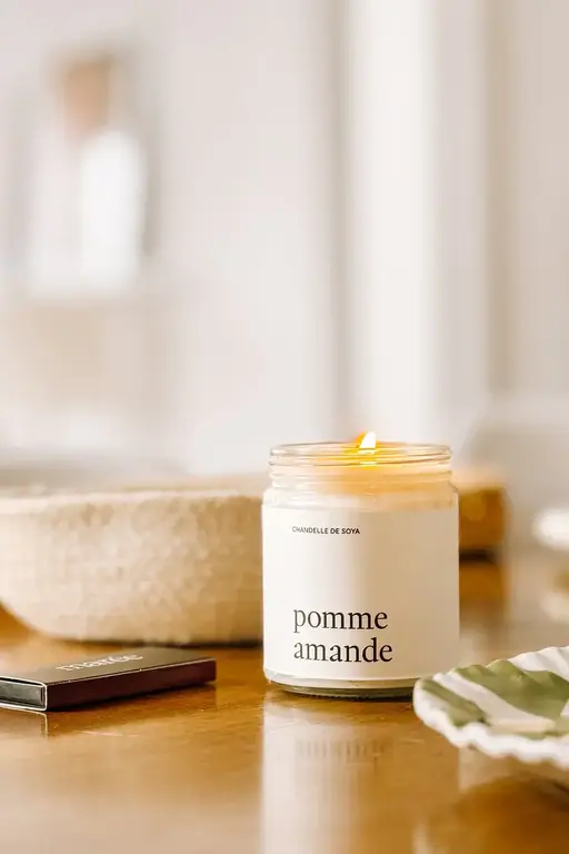 MARÉE CHANDELLE CHANDELLE DE SOYA 270 ml - POMME AMANDE