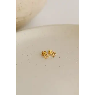 SOHA BOUCLES D'OREILLES FLORA - VERMEIL