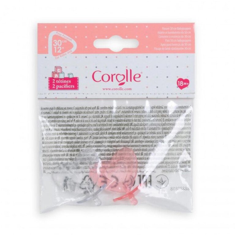COROLLE DOLL ACCESSORY - 2 PACIFIERS
