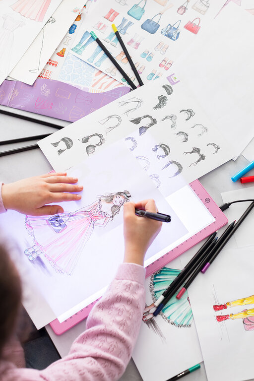 SYCOMORE ARTISSIMO - ATELIER STYLISME AVEC TABLETTE LUMINEUSE DEL