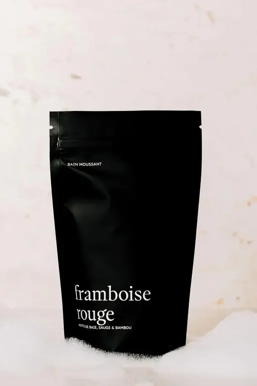 MARÉE CHANDELLE MARÉE - BAIN MOUSSANT - FRAMBOISE ROUGE