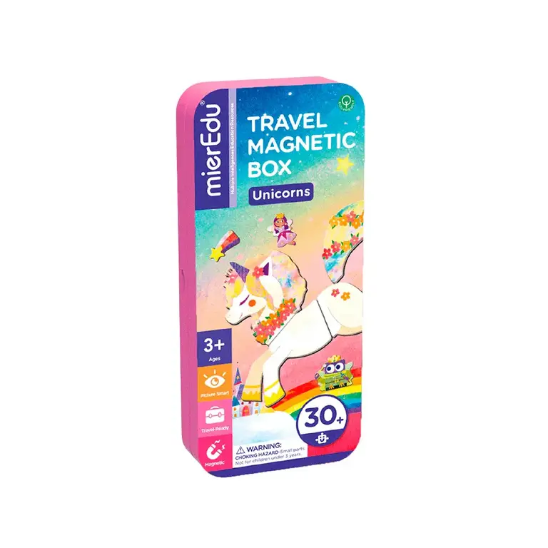 MIEREDU MIEREDU - BOÎTE MAGNÉTIQUE DE VOYAGE - LICORNE