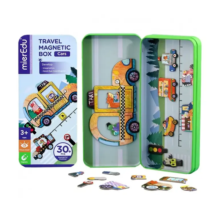 MIEREDU MIEREDU - BOÎTE MAGNÉTIQUE DE VOYAGE - VÉHICULES