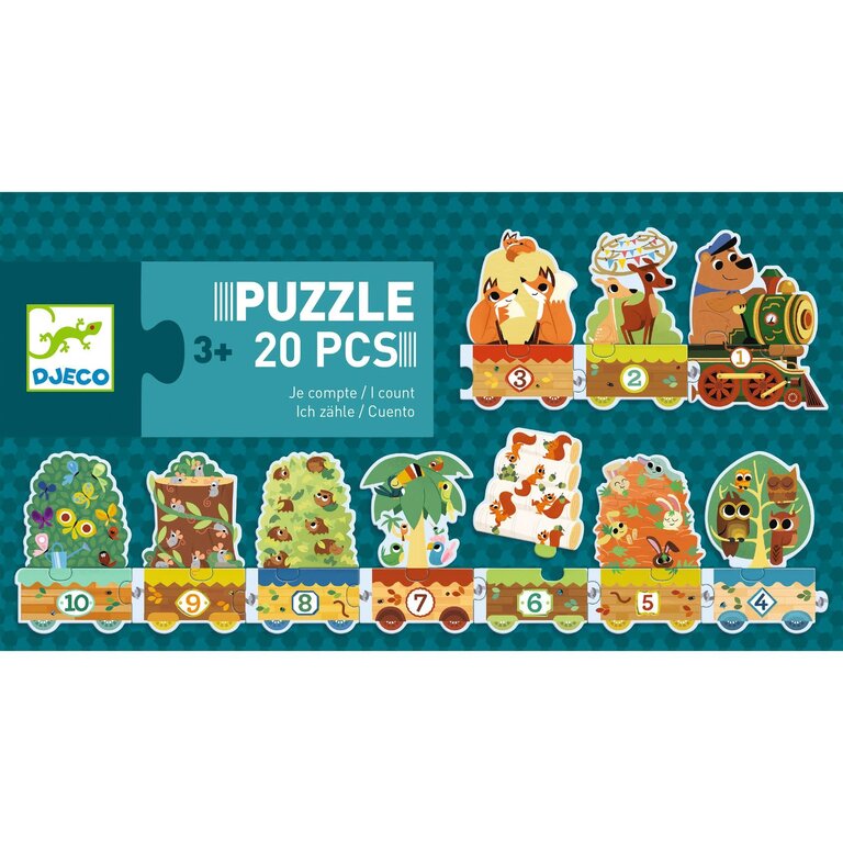 DJECO PUZZLE DUO - JE COMPTE