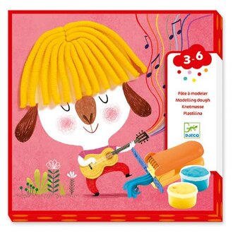 DJECO PÂTE À MODELER - BOUCLETTES ET CHEVEUX RAIDES