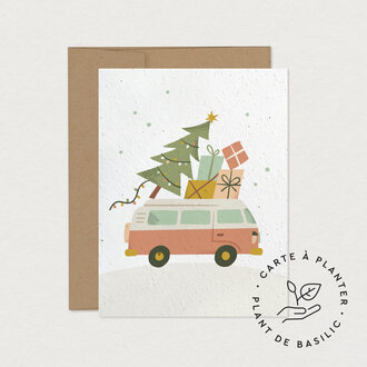 MIMOSA DESIGN CARTE DE SOUHAITS À PLANTER - VAN DE VOEUX