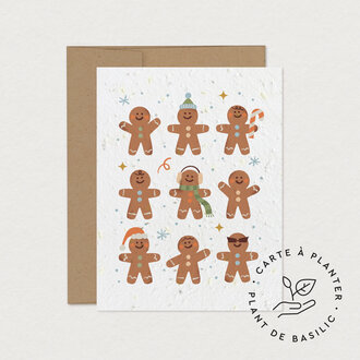 MIMOSA DESIGN CARTE DE SOUHAITS À PLANTER - GINGER CLUB