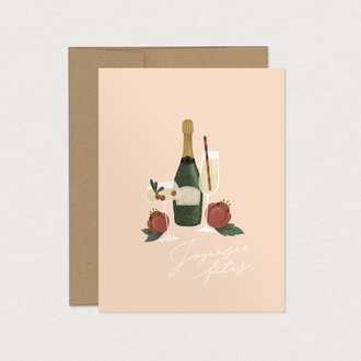 MIMOSA DESIGN CARTE DE SOUHAITS - BULLES FESTIVES