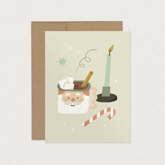 MIMOSA DESIGN CARTE DE SOUHAITS - CHOCO CANNELLE