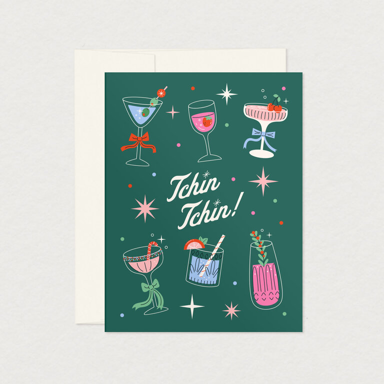 MIMOSA DESIGN MIMOSA - CARTE DE SOUHAITS - TCHIN TCHIN