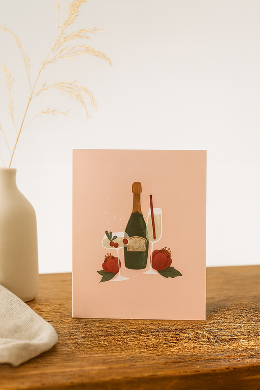 MIMOSA DESIGN CARTE DE SOUHAITS - BULLES FESTIVES (SANS TEXTE)