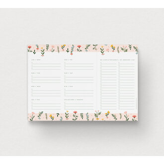 MIMOSA DESIGN PLANIFICATEUR DE REPAS - HERBARIUM