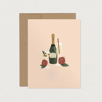 MIMOSA DESIGN CARTE DE SOUHAITS - BULLES FESTIVES (SANS TEXTE)