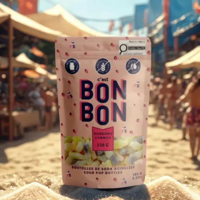 LA BOITE À BONBONS BOUTEILLES DE SODA ACIDULÉES