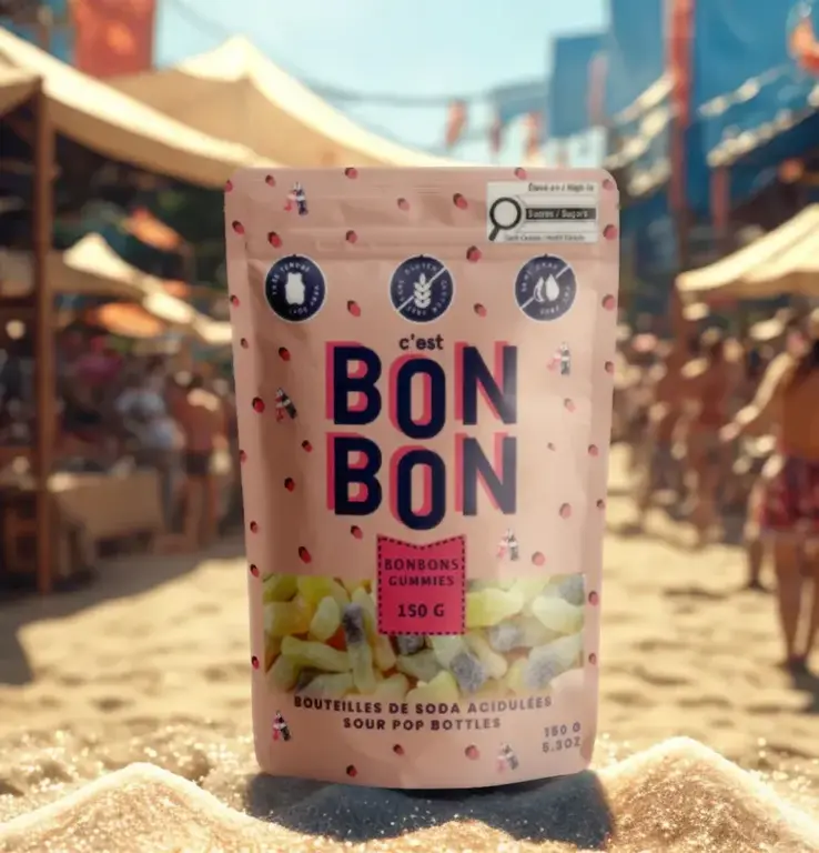 LA BOITE À BONBONS BOUTEILLES DE SODA ACIDULÉES