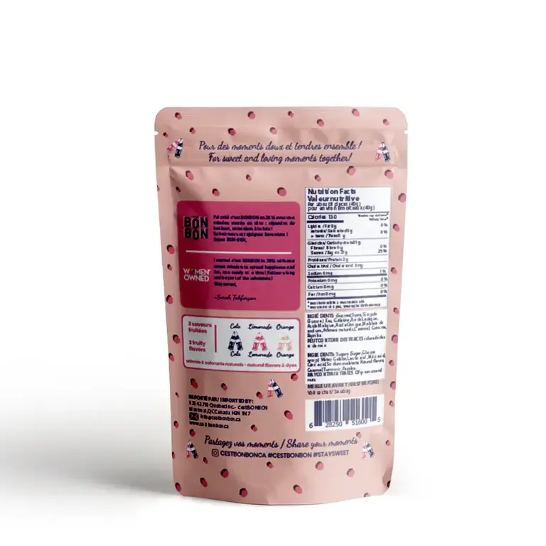 LA BOITE À BONBONS BOUTEILLES DE SODA ACIDULÉES