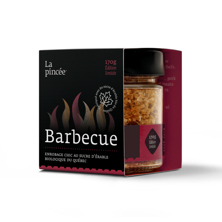 LA PINCÉE MÉLANGE D'ÉPICES BARBECUE ET SUCRE D'ÉRABLE