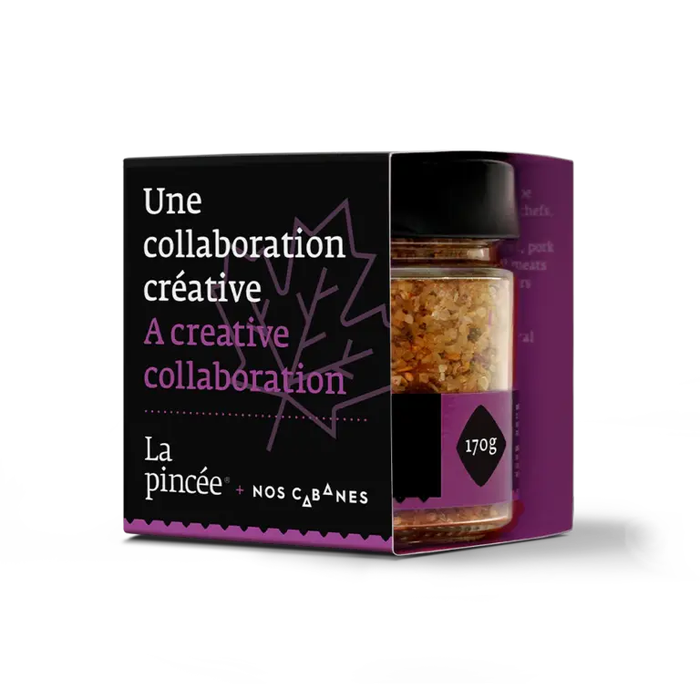 LA PINCÉE MÉLANGE D'ÉPICES BARBECUE ET SUCRE D'ÉRABLE