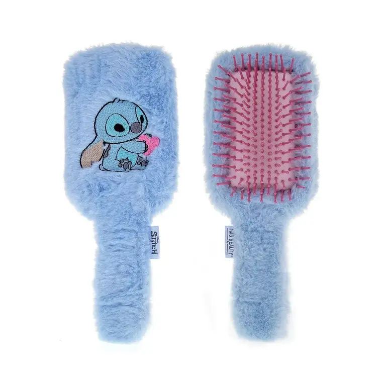MAD BEAUTY FLUFFY HAIRBRUSH - I HEART STITCH