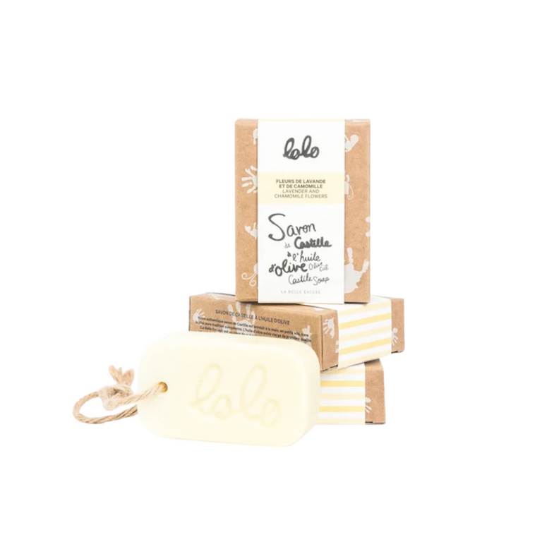 LOLO & MOI LAVENDER & CHAMOMILE OLIVE OIL CASTILE SOAP