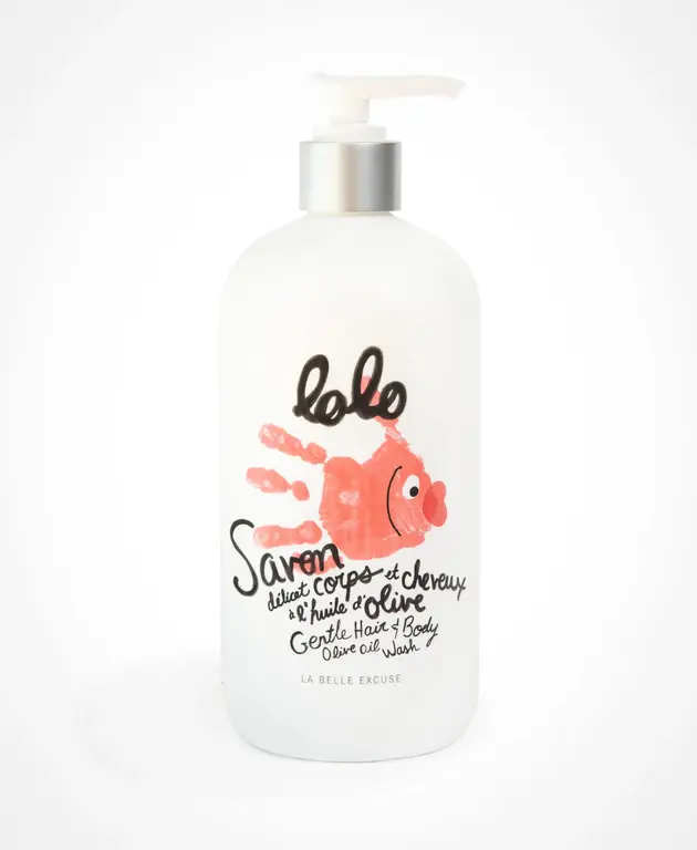 LOLO & MOI SAVON DÉLICAT CORPS ET CHEVEUX À L'HUILE D'OLIVE