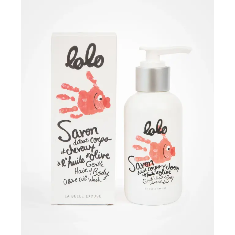 LOLO & MOI SAVON DÉLICAT CORPS ET CHEVEUX À L'HUILE D'OLIVE