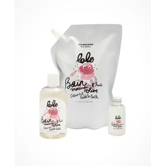 LOLO & MOI BAIN MOUSSANT À L'HUILE D'OLIVE