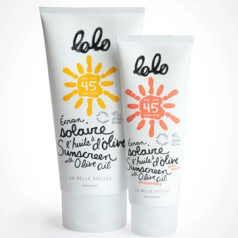 LOLO & MOI ÉCRAN SOLAIRE PARFUMÉ À L'HUILE D'OLIVE - 150G
