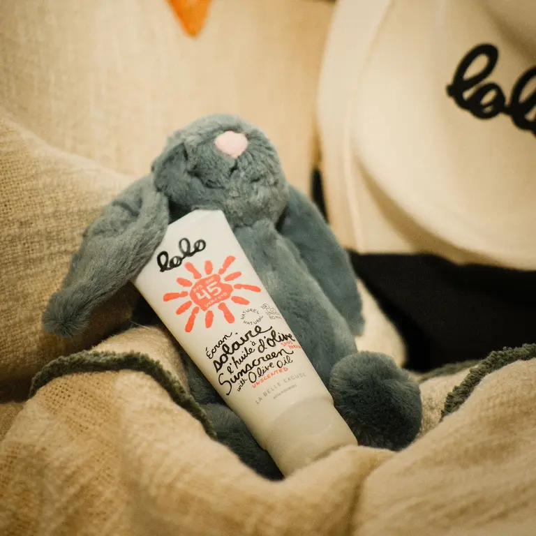 LOLO & MOI ÉCRAN SOLAIRE NON-PARFUMÉ À L'HUILE D'OLIVE - 75G