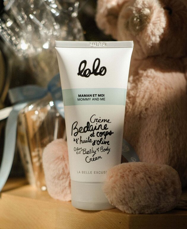 LOLO & MOI CRÈME BEDAINE ET CORPS À L'HUILE D'OLIVE - 150 ML